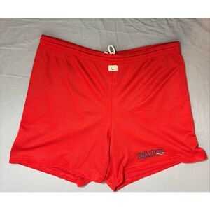 Vintage Iowa State Cyclones Shorts Men Large Blue NCC Apparel 90s Basketball